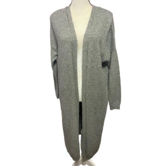 silence + noise Sweaters - Urban Outfitters Gray Long Cardigan Open Front Sweater Size M #1398